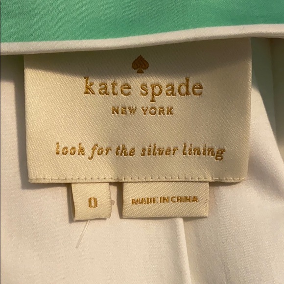 🆕WOMENS kate spade new york Multi Cape Stripe Shirtdress Size 0👗♠️ - Picture 3 of 6